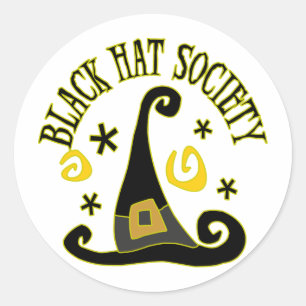 Stickers Black Casquette Society / Sceaux Envelopp