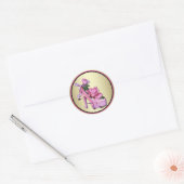 Stickers Black Gold Rose (Enveloppe)