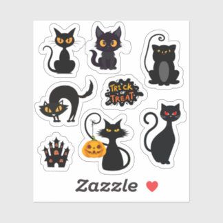 Stickers Black Halloween Edition