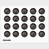 Stickers Black Lab (Feuille)