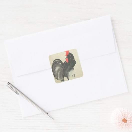 Stickers Black Rooster (Enveloppe)