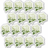Stickers blanc antique Hydrangea Blossom (Devant)