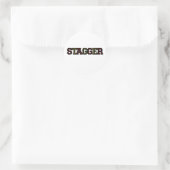 Stickers blancs stagger (Sac)