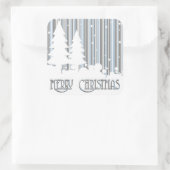 Stickers - Bleu & Gris - Étoiles & Neige (Sac)