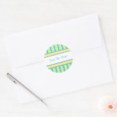 Stickers Bleu Vert & Jaune (Enveloppe)