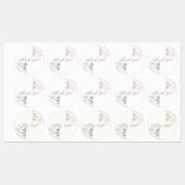 STICKERS. BLIJF VEILIG. HARTELIJK BEDANKT LABELS (Vel)