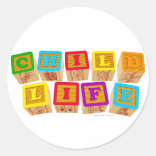 Stickers Blocs Enfants Vie