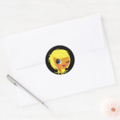 Stickers Blonde Winking (Enveloppe)