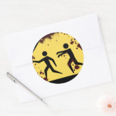 Stickers Bloody Fast Moving Zombies (Enveloppe)