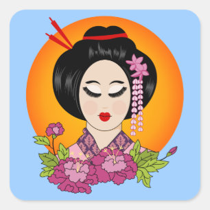 Stickers Blossom Geishal