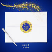 Stickers Blue and Gold, 50e Classe Réunion