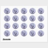 Stickers Blue Hydrangeas (Feuille)