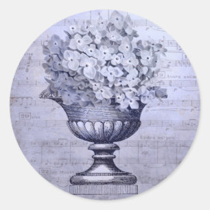 Stickers Blue Hydrangeas