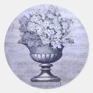 Stickers Blue Hydrangeas