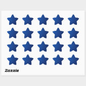 Stickers Blue Star Gradient (Feuille)