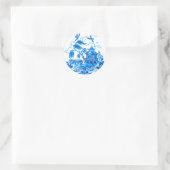 Stickers Blue & White Chine Blue Willow (Sac)