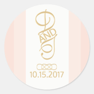Stickers Blush et Gold