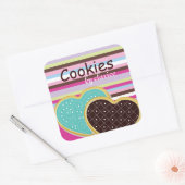 Stickers Boîte à cookies mignonnes (Enveloppe)