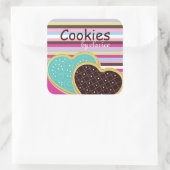 Stickers Boîte à cookies mignonnes (Sac)