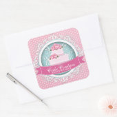 Stickers boîte à gâteau élégant (Enveloppe)