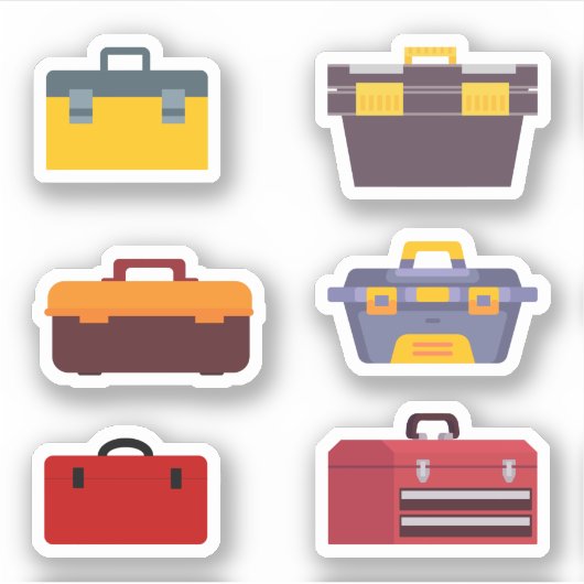 Stickers Boîte à outils (Devant)