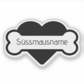 Stickers Boîte aux lettres pour animaux LSF1V3 (Devant)