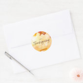 Stickers bon thanksgiving (Enveloppe)
