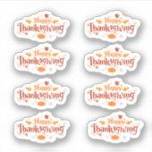 Stickers bon thanksgiving (Devant)