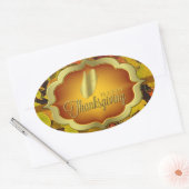 Stickers - Bon thanksgiving automnal (Enveloppe)