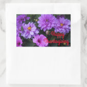 Stickers bon thanksgiving Dahlia Lilac & Petunia (Sac)