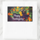 Stickers bon thanksgiving Nasturtium (Sac)