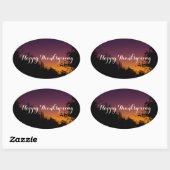 Stickers bon thanksgiving par RoseWrites (Feuille)