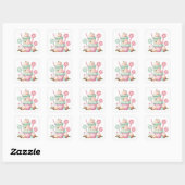 Stickers bonbons de Noël (Feuille)