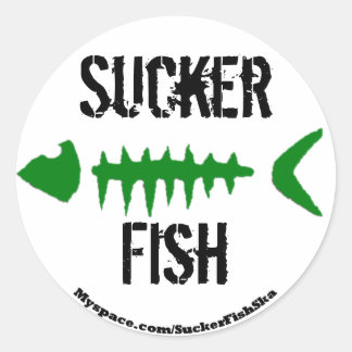 Stickers Bonefish ronds