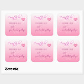 Stickers "Bonjour préféré" Valentines Day (Feuille)