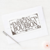 Stickers Booze d'urgence - Bourbon (Enveloppe)