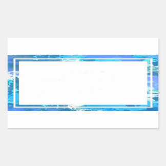 Stickers Bordure Bleue