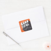 Stickers Botitity Night Orange et Black Halloween (Enveloppe)