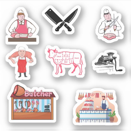 Stickers Boucher (Devant)