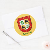 Stickers Boucliers de la famille Acevedo (Enveloppe)