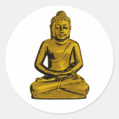 Stickers Bouddha d'or (Devant)