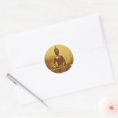 stickers Bouddha d'or (Enveloppe)