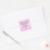 Stickers Bouddhisme lapin "Goût de fraise" (Enveloppe)