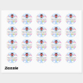 Stickers boulangerie Cupcake (Feuille)