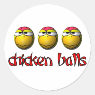 Stickers Boules de poulet