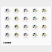 Stickers Bouquet de Noël (Feuille)
