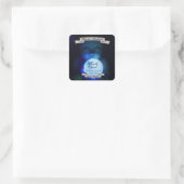 Stickers Bouteille Halloween vintage Esprits (Sac)