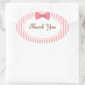 Stickers Bow Merci (Sac)