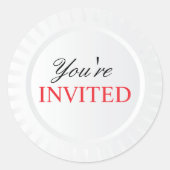 Stickers BQ Plate Pique-nique (Devant)