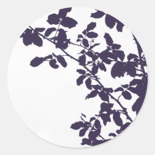 Stickers Branche bleue